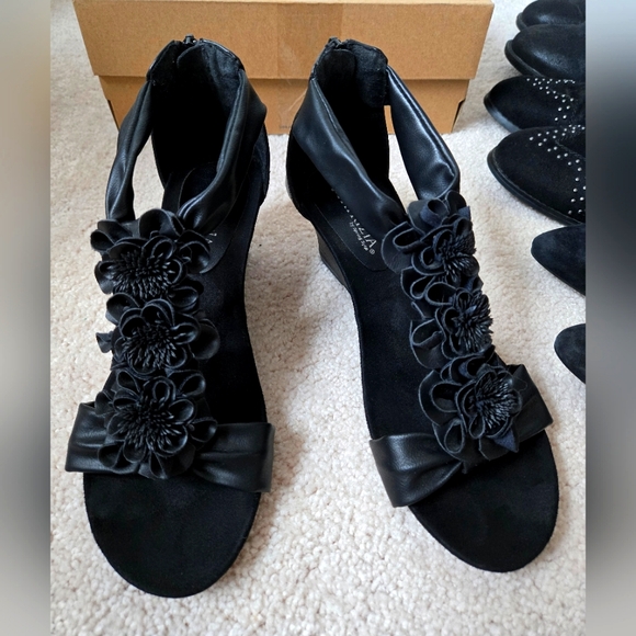 Patrizia - Isabella Rose Wedge Heel Sandals size 39 / US 8.5 - Picture 3 of 8